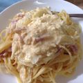 クックタマネギ's cooksnap of when they made 基本のカルボナーラ♡牛乳と全卵で.