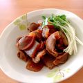 ☆３匹の子ぶた☆'s cooksnap of when they made 砂肝の甘辛カレー風味煮込み.