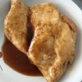 ばなちゃん666's cooksnap of when they made 簡単節約！鶏むね肉のステーキ！照り焼き味.