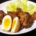 クック9SNEP7☆'s cooksnap of when they made 手羽元とうずらの甘辛煮.
