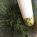 ちと子's cooksnap of when they made 人参の葉ジェノベーゼ.