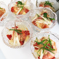 あやーの82's cooksnap of when they made 白だしジュレで和風前菜.｡.:*☆.
