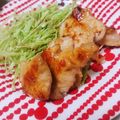しょみ一's cooksnap of when they made 鶏ムネ肉のぽん酢焼き!(^^)!.
