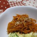 どれみ０８'s cooksnap of when they made ニンジンのきんぴら.
