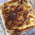 ババミン's cooksnap of when they made 冷凍パイシートで超簡単‼卵風味の林檎パイ.