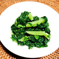 azbjbn's cooksnap of when they made 昆布茶で簡単！ 大根の葉の浅漬け.
