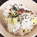 料理ド初心者ズボラー's cooksnap of when they made 超簡単！ シンプル薩摩芋ご飯♡.