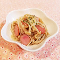 Richland☆Y's cooksnap of when they made えのきとウインナーのレモンバター炒め.