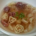 YFD's cooksnap of when they made 放っておくだけの簡単パスタスープ♪.