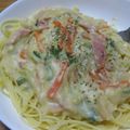 ピノっち's cooksnap of when they made 豆乳のクリームパスタ.
