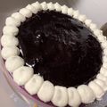 すずめろ09's cooksnap of when they made ブルーベリーマーブルレアチーズケーキ.