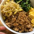 ●これなんだ●'s cooksnap of when they made レンジで簡単♪豆もやしのナムル.
