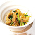 LunaJuno's cooksnap of when they made しらたきと油揚げと豆苗の炒め煮.