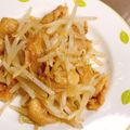 ぱんだ170071's cooksnap of when they made 鶏皮もやし.