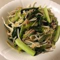 みちゅりんの部屋's cooksnap of when they made ◇もやしと小松菜の肉野菜炒め◇.