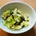 とものりのもと's cooksnap of when they made キャベツの塩昆布漬け.