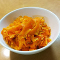 とものりのもと's cooksnap of when they made お弁当の赤！5分で完成！人参バター炒め.