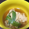 蜜柑。。's cooksnap of when they made 簡単もう一品！さやえんどうの玉子とじ.