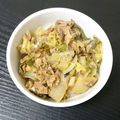 ＊ぽちゃぼー＊'s cooksnap of when they made 缶詰で味付けいらず！白菜とサバ缶の煮物.