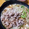 うれまゆ's cooksnap of when they made 焼肉屋さん風♪もやしとニラの楽なべ.