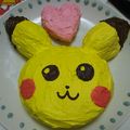 さリー！'s cooksnap of when they made ピカチュウ♡バースデーケーキ.