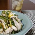 ダイナマイト漆黒's cooksnap of when they made 蒸し鶏の柚子葱まぶし.