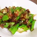 ソネチコ's cooksnap of when they made オクラのおかか和え.