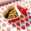 あやちん０８１６'s cooksnap of when they made 〜レンジで〜ほうれん草と人参のごま和え.