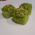 おけ～はん's cooksnap of when they made 簡単☆もっちり　小松菜のカップケーキ.