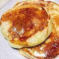 なちゃん☻'s cooksnap of when they made ＊バナナのもっちりホットケーキ＊.