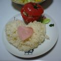 moka◎'s cooksnap of when they made かわいい☆まるごとトマトのツナサラダ.