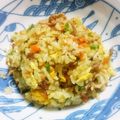 のり子のおかず♪'s cooksnap of when they made ランチに☆冷蔵庫にある物でチャーハン★.