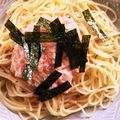 まりもひよこ's cooksnap of when they made 食堂で大人気！めんたいおろしスパゲティ♪.