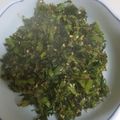 姫太郎610's cooksnap of when they made ご飯にふりかけて！かぶの葉のふりかけ！.