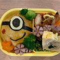 まいぬい's cooksnap of when they made ミニオンのキャラ弁.