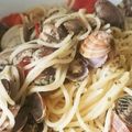 むぎむぎこむぎ's cooksnap of when they made 簡単ボンゴレロッソ パスタ.