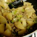 サカもん★'s cooksnap of when they made カブ大根の生姜そぼろ餡*優しめのお味*.