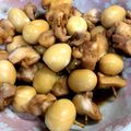 にんじんちゃん's cooksnap of when they made 鶏もも肉とうずら卵の煮物.
