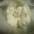 あィり's cooksnap of when they made 手作りしょう～カッテージチーズ❀.