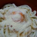 タルタルチキン南蛮's cooksnap of when they made 冷凍うどんでカンタン★カルボナーラうどん.