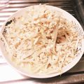 htki's cooksnap of when they made 高タンパク低カロリー　鶏ひき肉もやし煮.