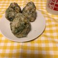 しみぴょんもか応援隊's cooksnap of when they made 簡単やみつき☆悪魔のおにぎり.