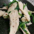みなーた☆'s cooksnap of when they made サラダチキンとほうれん草の炒め物。.