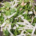 ぼるさち's cooksnap of when they made 春菊と大根のサラダ.