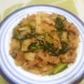 えれぼん's cooksnap of when they made 簡単美味☆豚コマ肉と長芋のゴマ味噌そてー.
