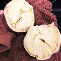料理ド初心者ズボラー's cooksnap of when they made レンジだけ！しっとり甘〜いサツマイモ♬.