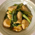 ひろ〜ん's cooksnap of when they made 鶏むね肉の酢炒め♪簡単小松菜と.