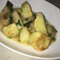 酒まる呑's cooksnap of when they made ブリとじゃがいもの和風あん☆.