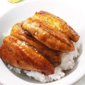 churu's cooksnap of when they made さんまの蒲焼き丼.