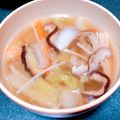 しを。's cooksnap of when they made 白菜と茸のトロトロな中華スープ♪.